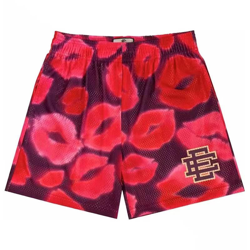 "kiss" mesh shorts